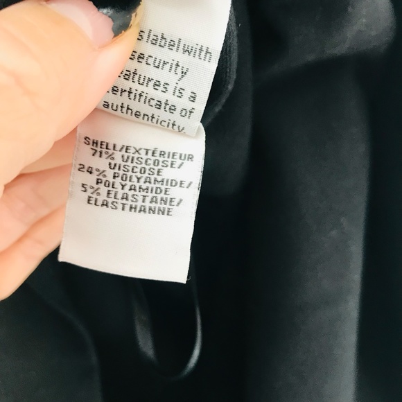 Diane Von Furstenberg Evita Sleeveless Ponte Fit And Flare Dress Black Size 6 - Picture 7 of 11